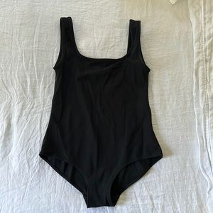 Nu Swim black one piece, size M